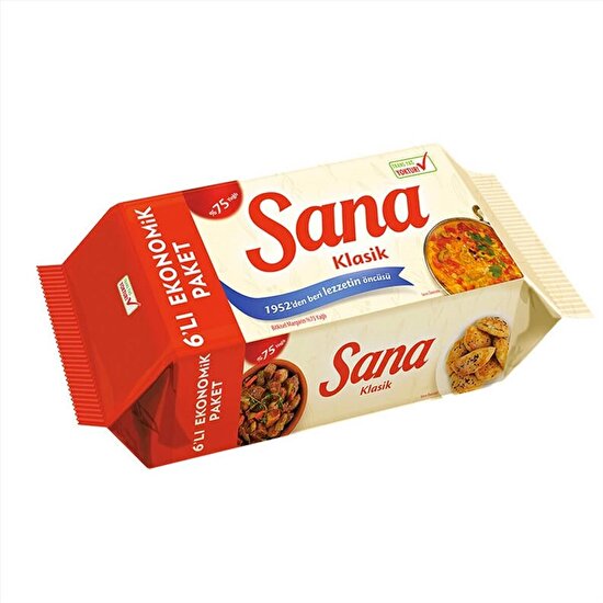 زبدة نباتية عبوة التوفير 6×250جم - Sourcesfoods
