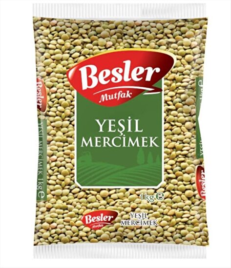 عدس أخضر 1 كجم - Sourcesfoods